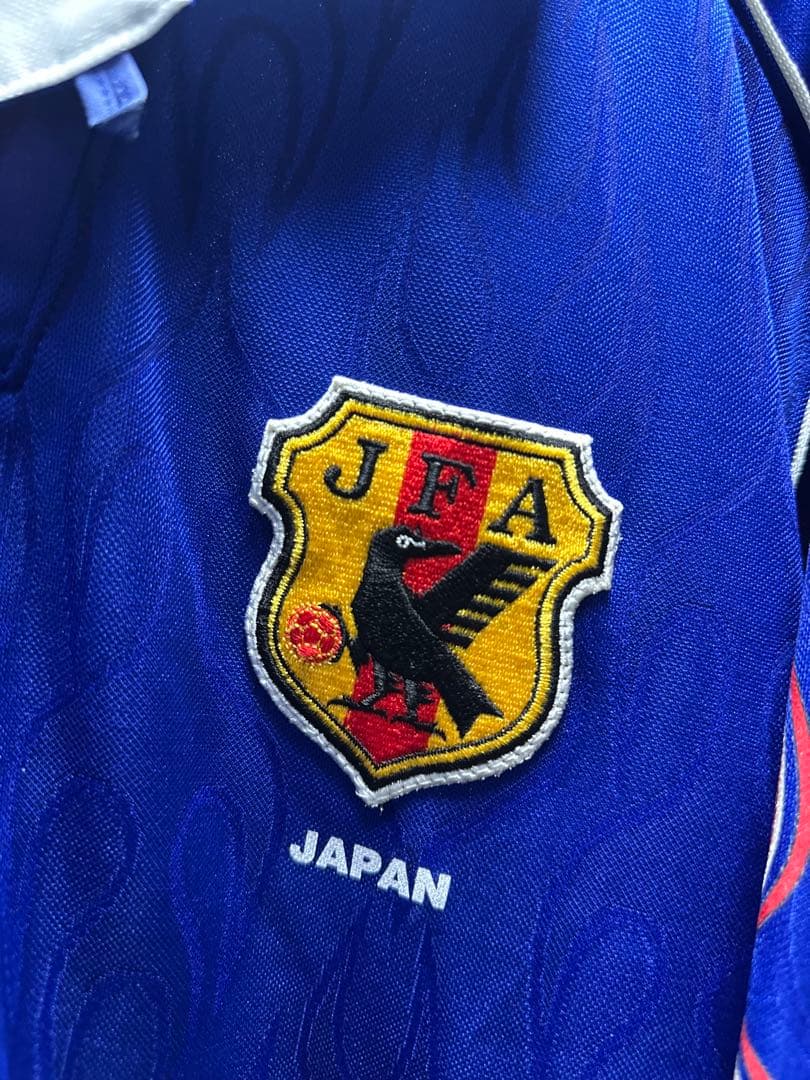 日本代表　1998 炎　ユニフォーム　中山雅史