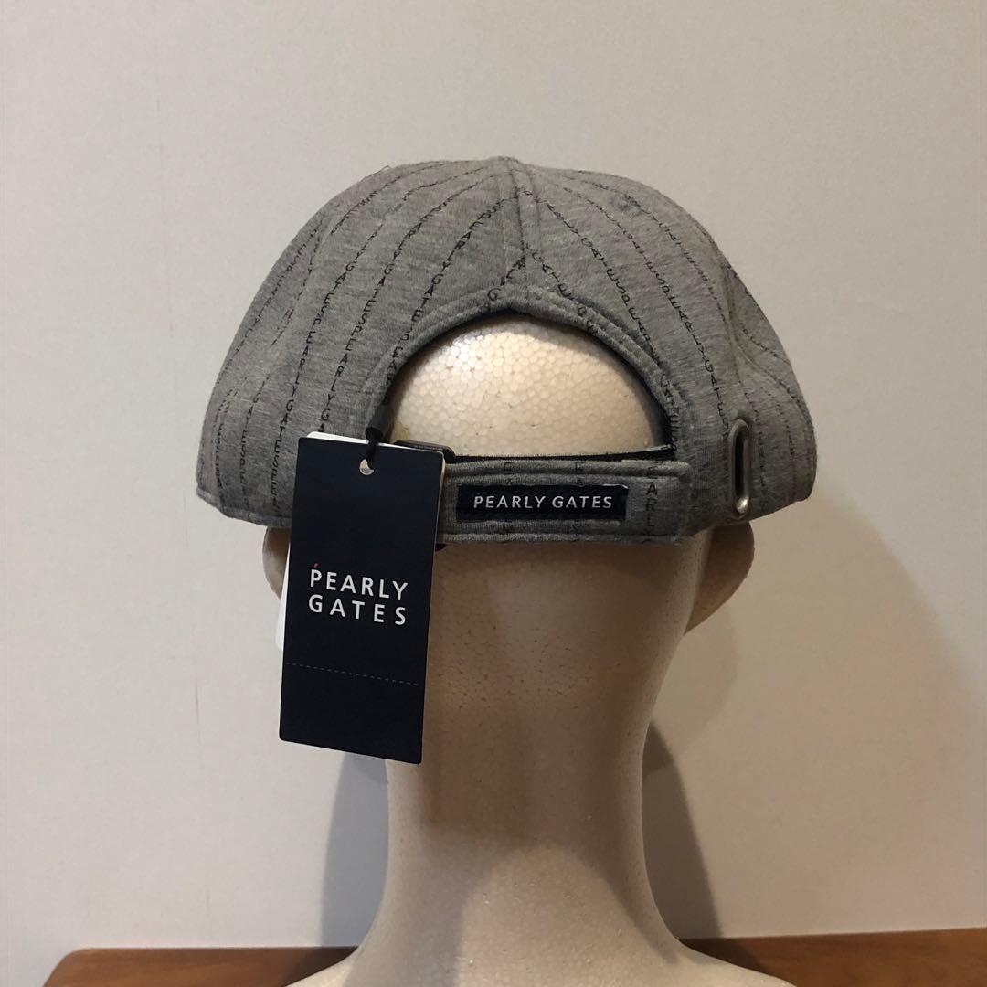 【新品未使用】PEARLY GATES グレー キャップ