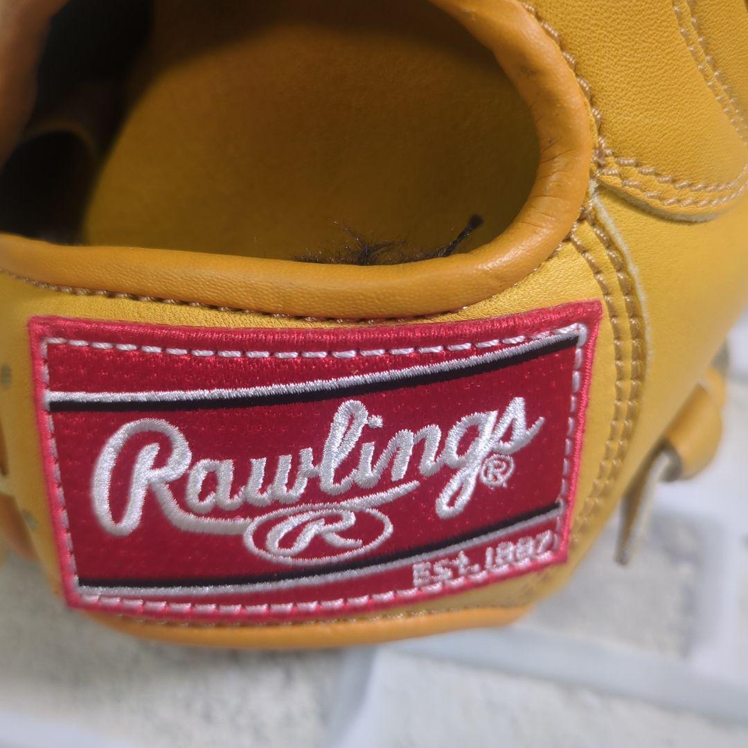 【未使用・タグ付き】Rawlings ジュニア軟式グローブ イエロー　S