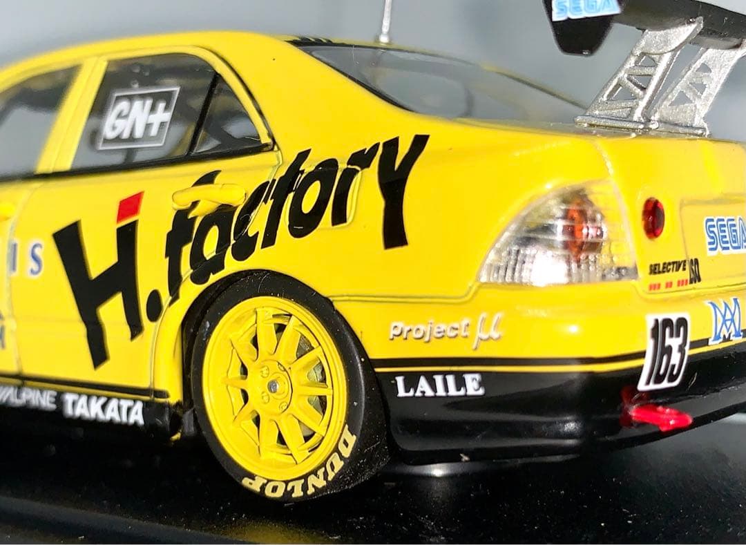 エブロ トヨタ アルテッツァ N1 2002 1/43 脇阪 スーパー耐久
