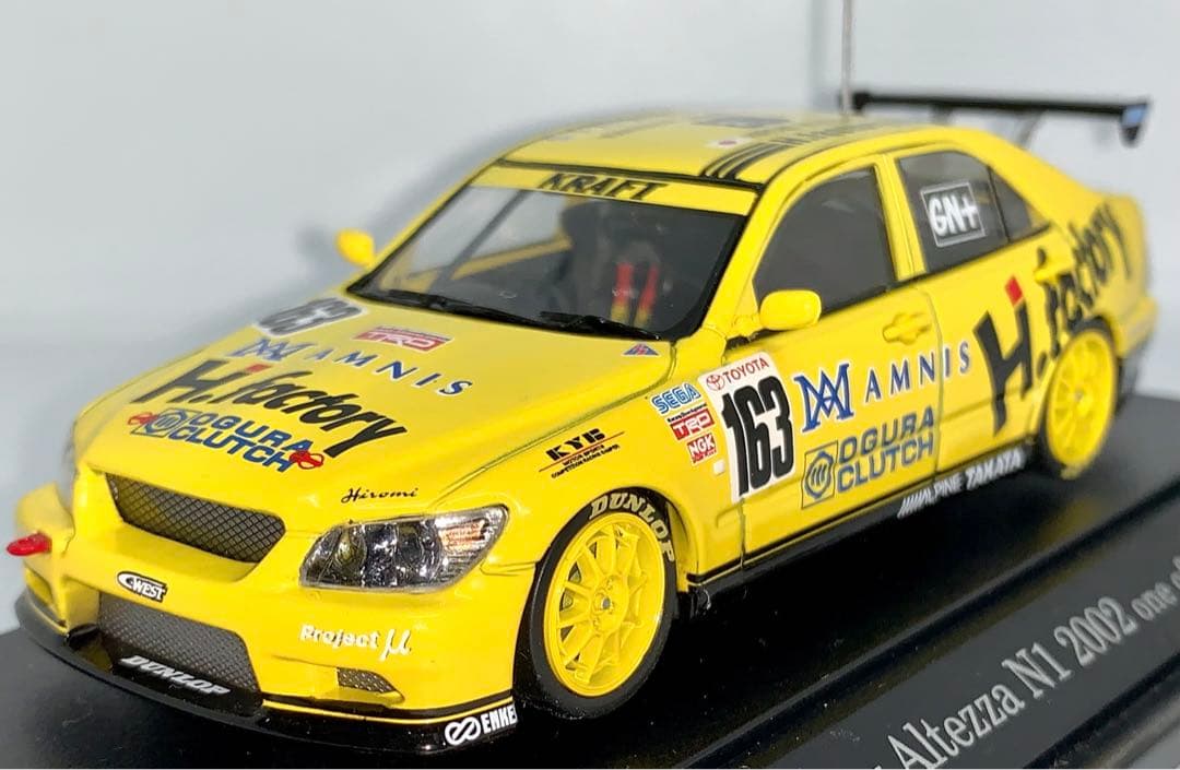 エブロ トヨタ アルテッツァ N1 2002 1/43 脇阪 スーパー耐久