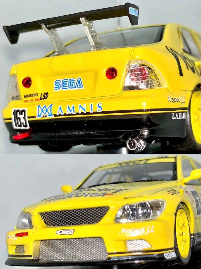 エブロ トヨタ アルテッツァ N1 2002 1/43 脇阪 スーパー耐久