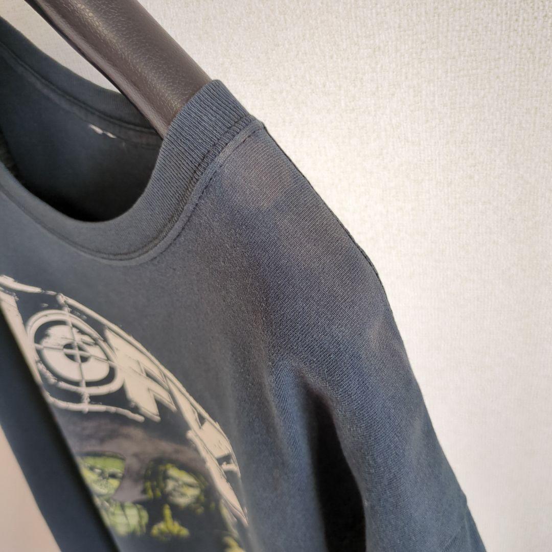 NOFX バンT スカル ゾンビ グラフィック Tシャツ ブラック メロコア