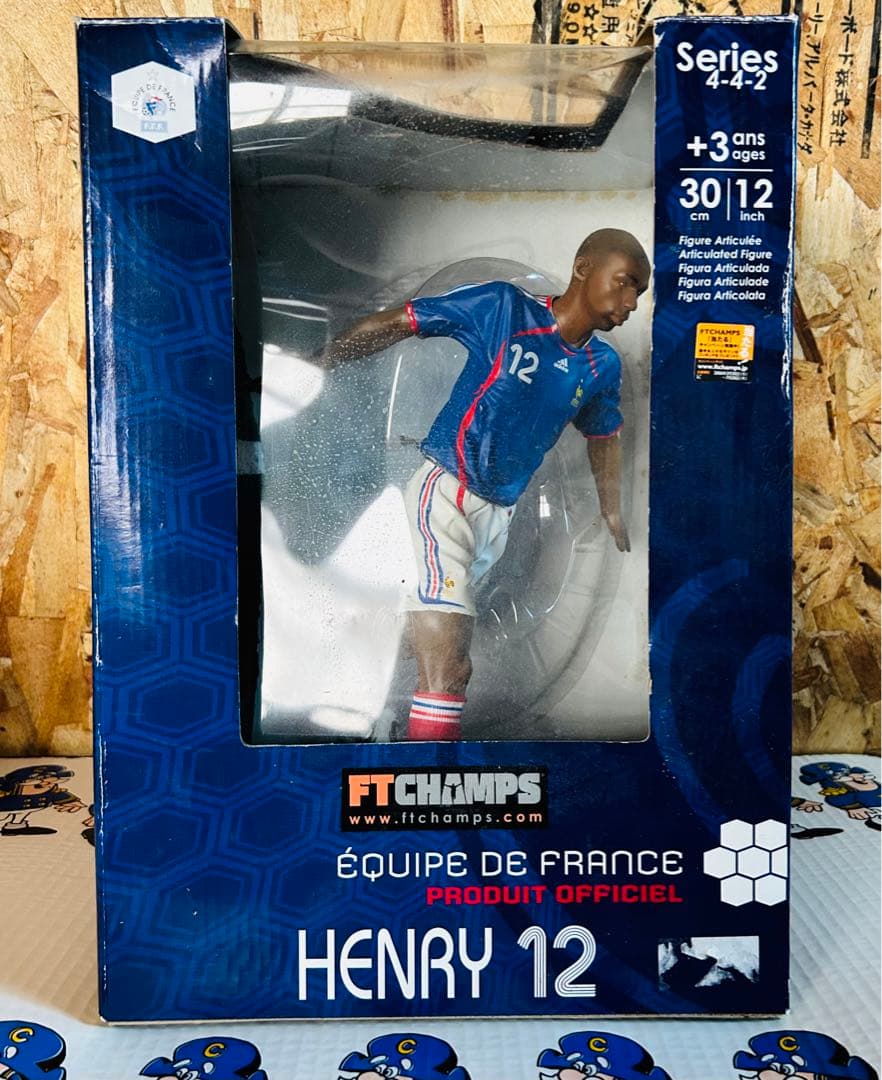 06' FT CHAMPSサッカーフィギュア12インチ フランス代表アンリ