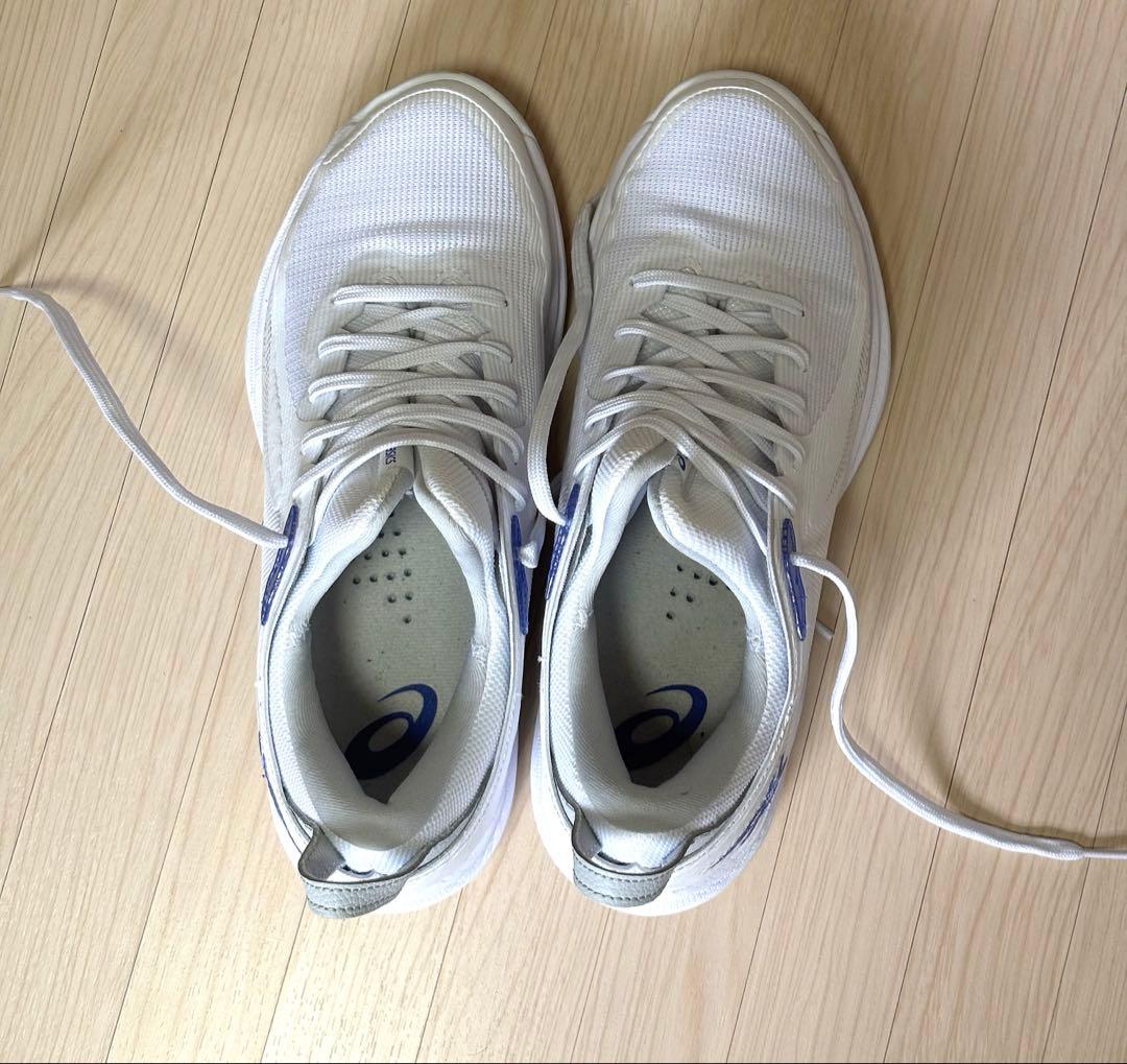 ASICS GLIDE NOVA FF 4 ホワイト/ブルー　バッシュ
