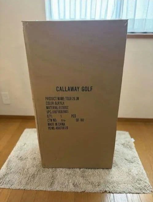 最新モデル！格安！ Callaway Quantum ブラックキャディバッグ