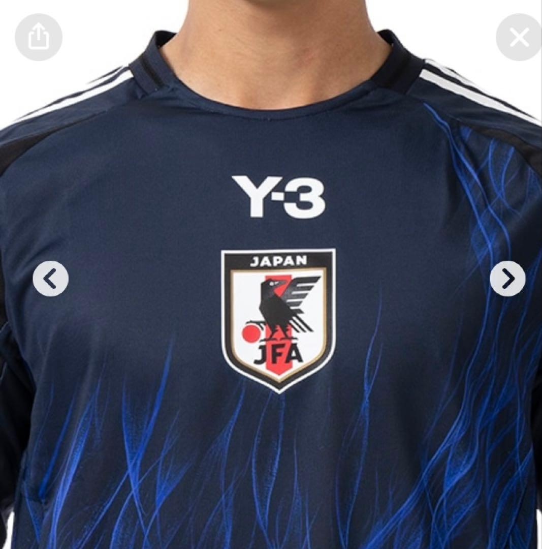 新品/24時間発送Y-3コラボ 日本代表 ホーム オーセンティック M