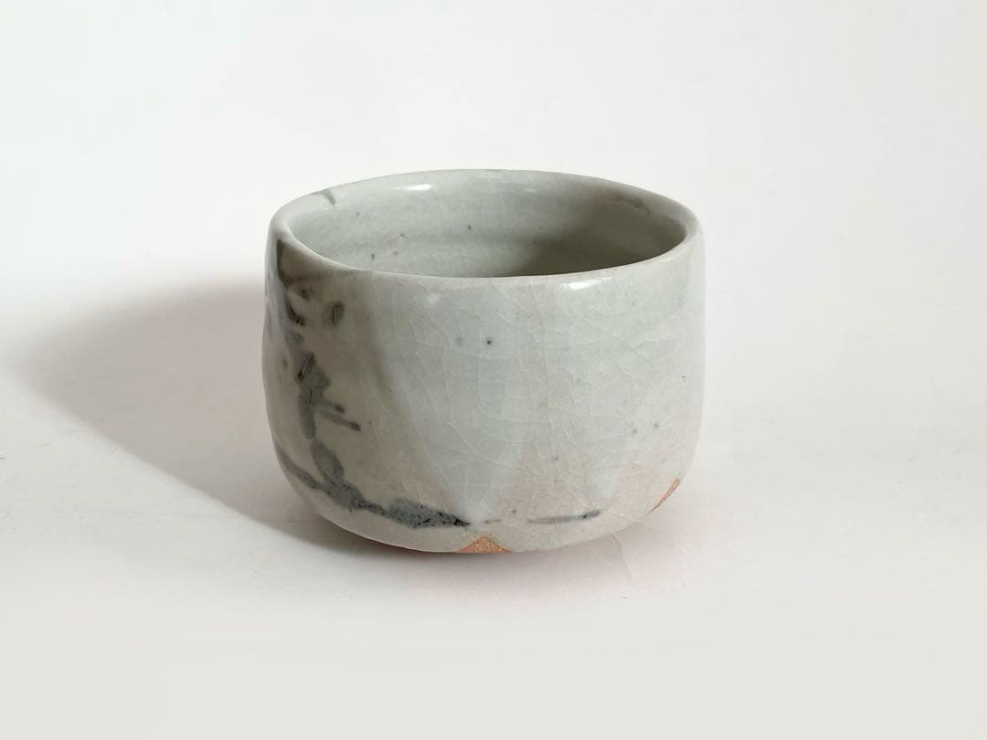 陶芸家　作家物　三原研　黒影文　茶盌　茶碗　共箱