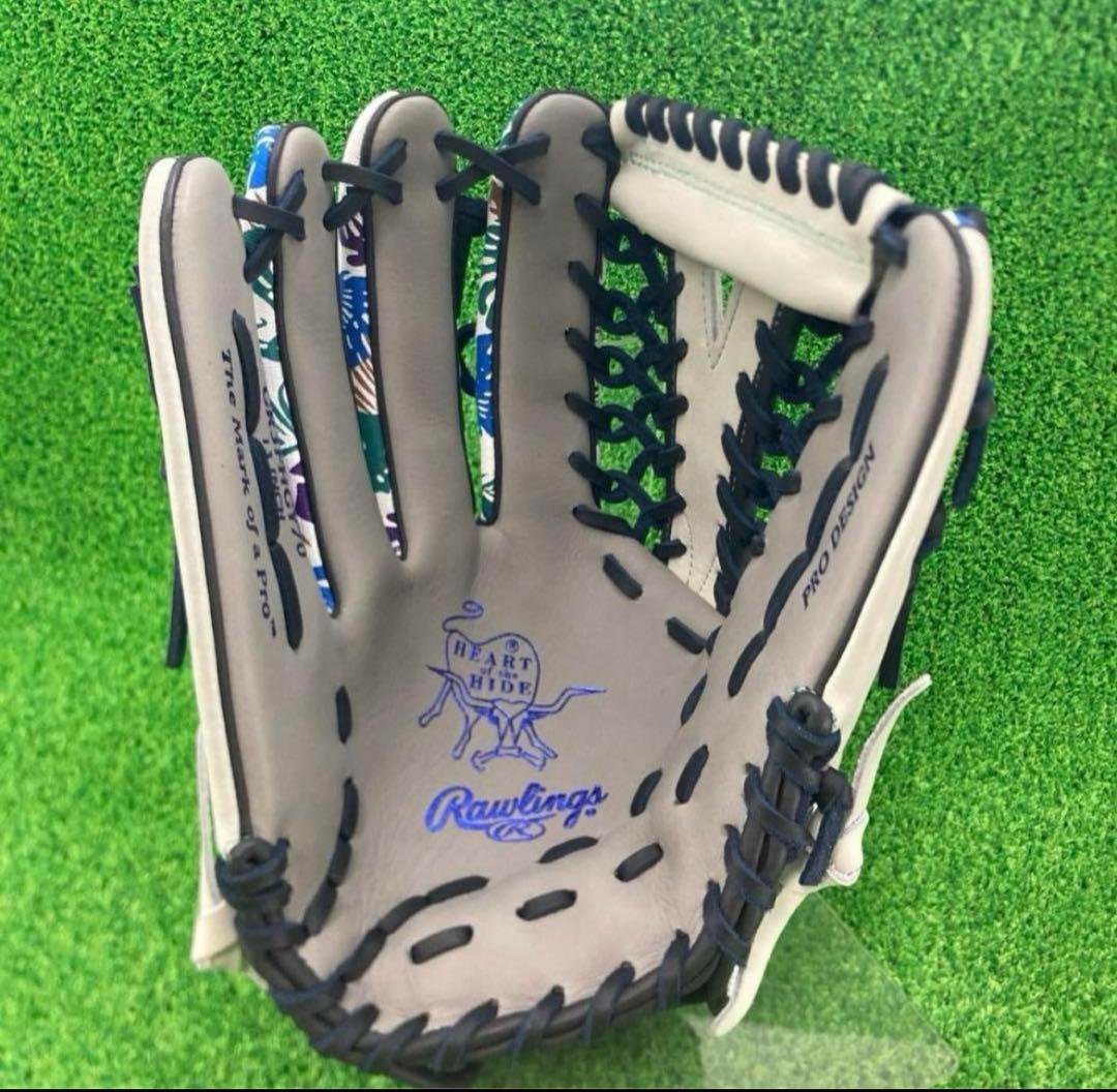 ローリングス 野球 グローブ グラブ 大人用 軟式 グレーホワイト 左用