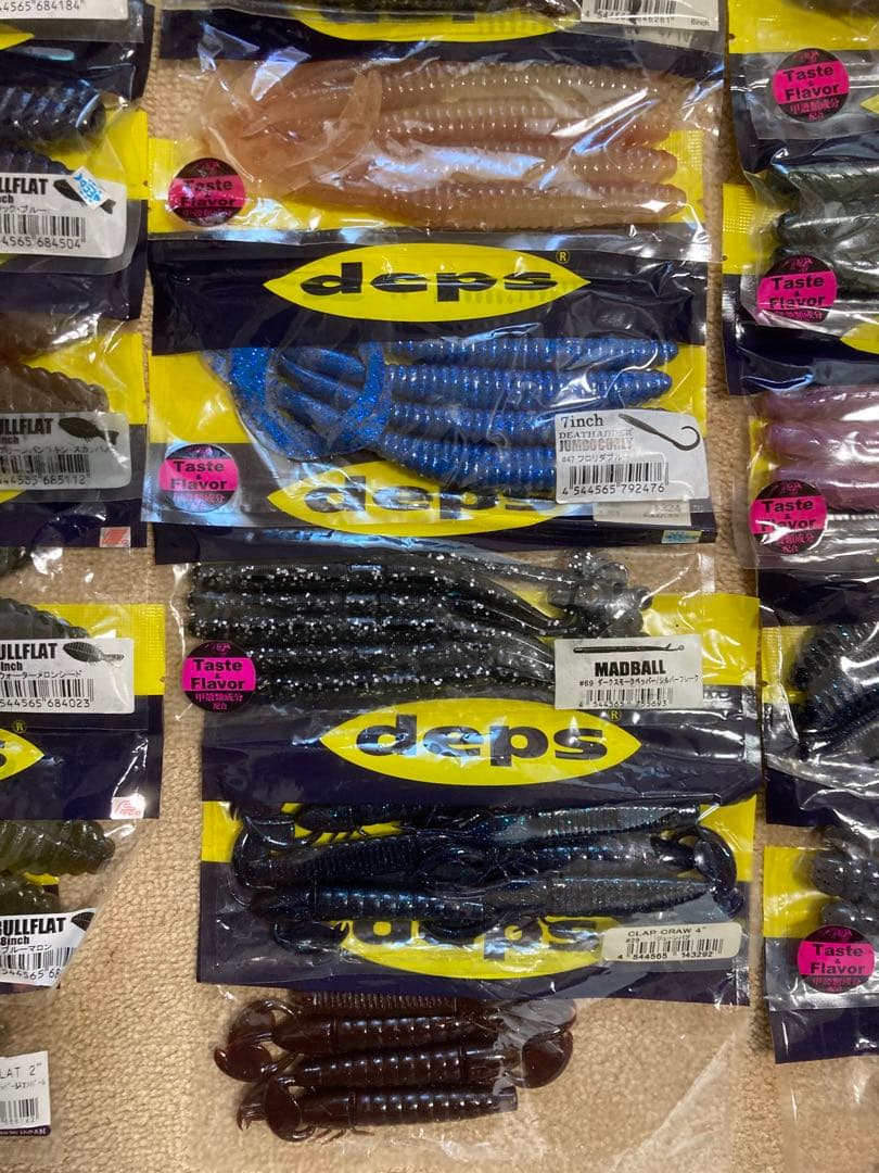【最終値下げ】deps デプス ワーム　53点セット　大量