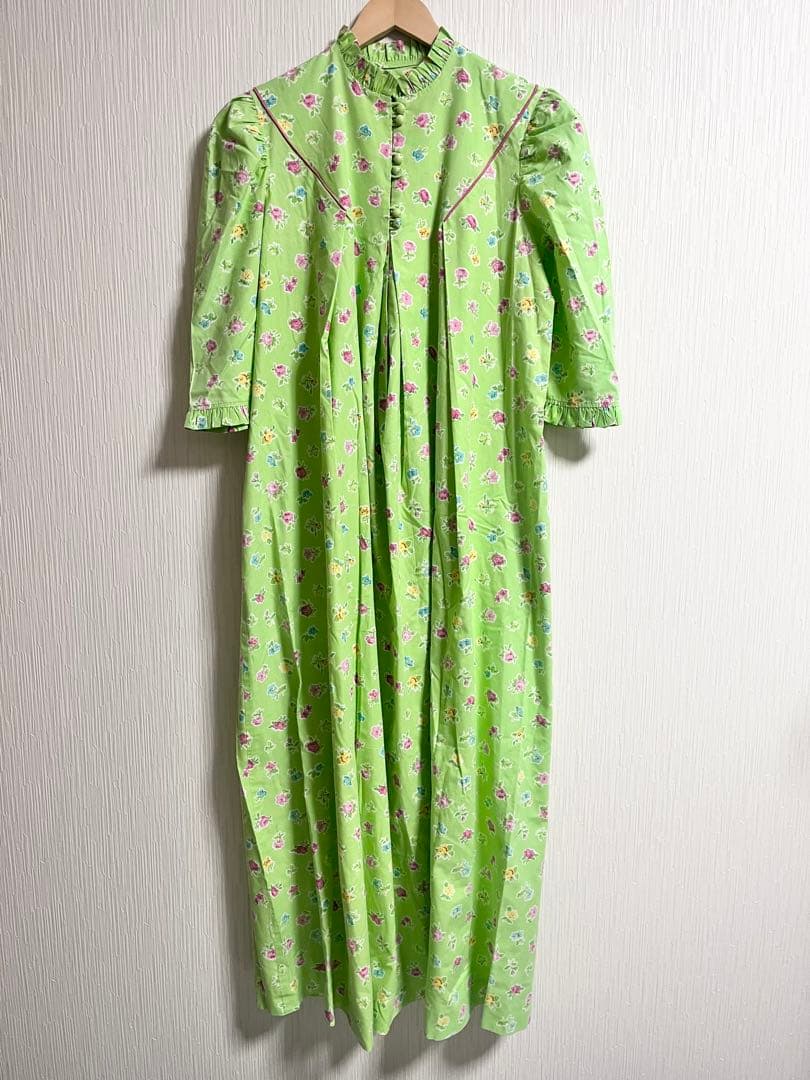 美品　princess kaiulani フラダンス衣装　ドレス　七分袖　USA