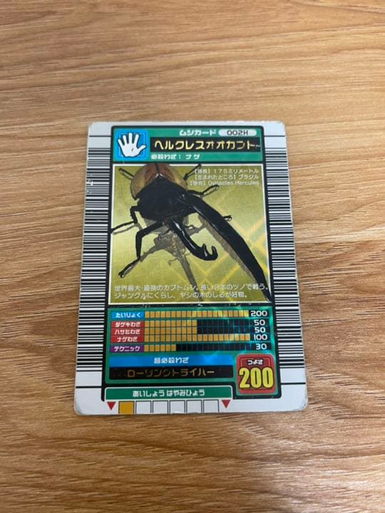 ムシキング カード　虫カード　レア