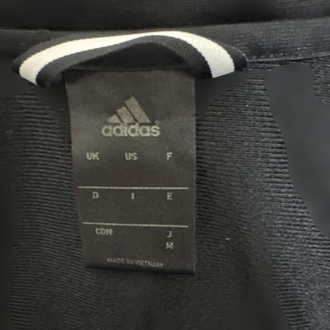 adidas ブラック ジャージ (上下セット)