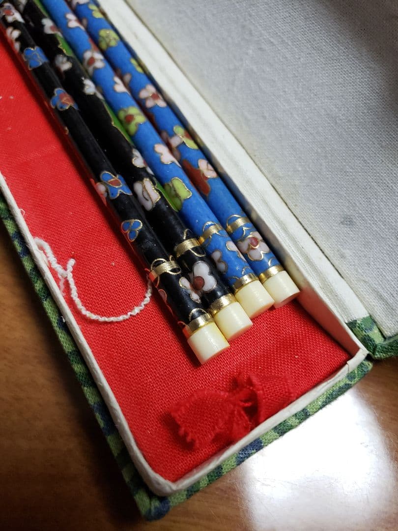 中国伝統工芸品 箸 2セット 工芸品