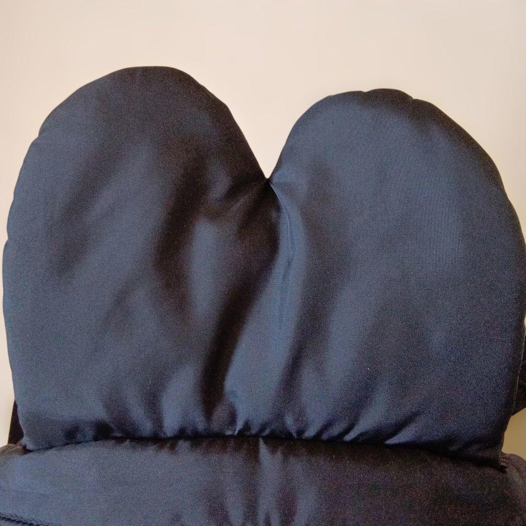 新品　miffy　OPAQUE.CLIP　フェイス型ショルダーバッグ　黒ミッフィ