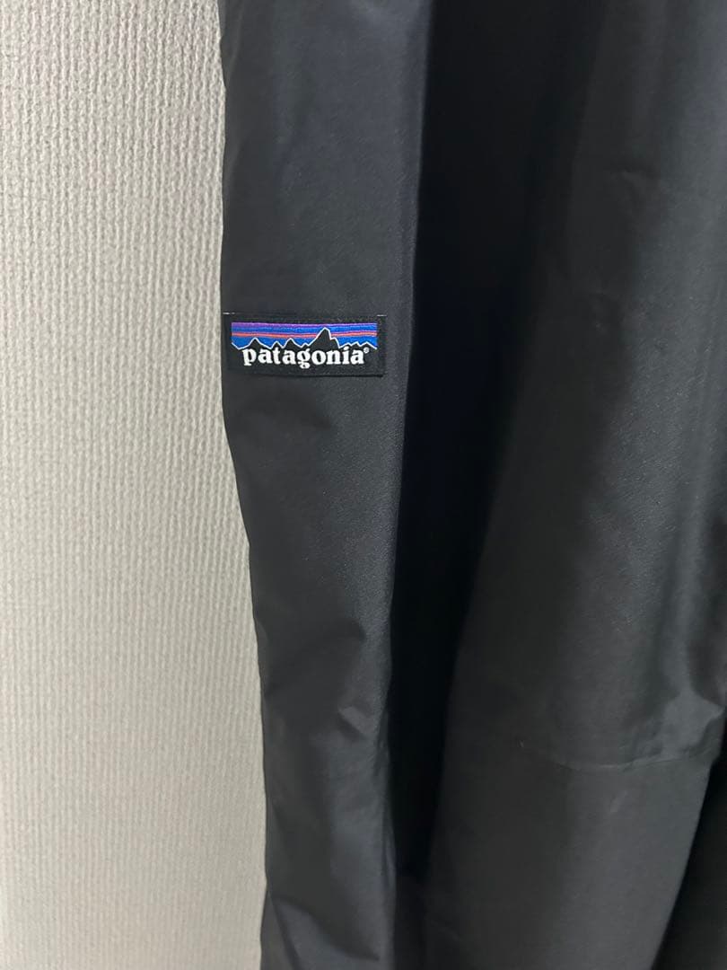 パタゴニア　パウダータウンビブ　黒　XL