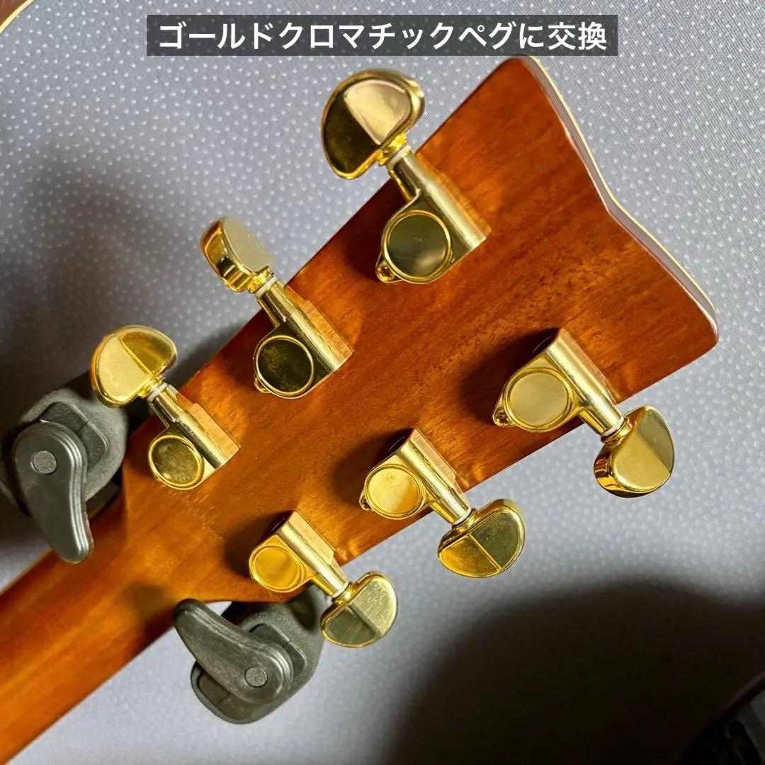 【美品・調整済】YAMAHA fjx730sc エレアコ　専用ギグバッグ付