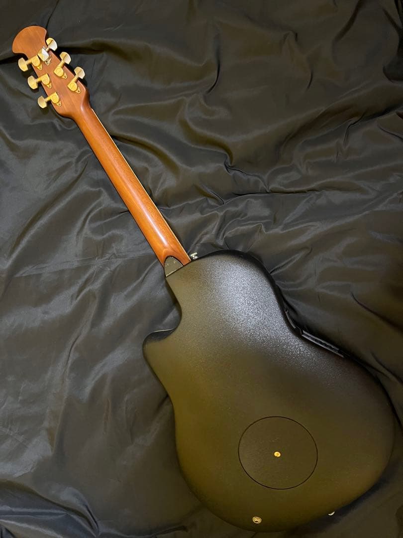 OVATION Deluxe CS257 エレアコ ギターハードケース付完動品