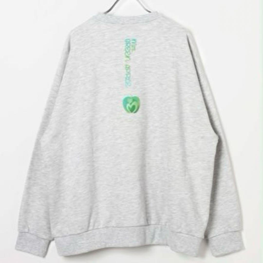 Mrs. GREEN APPLE コラボ オーバーサイズスウェット　グレーL