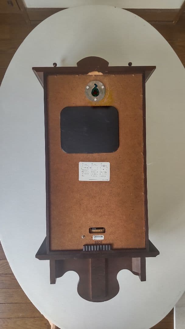 SEIKOセイコー掛け時計日本製QB550B 昭和レトロ