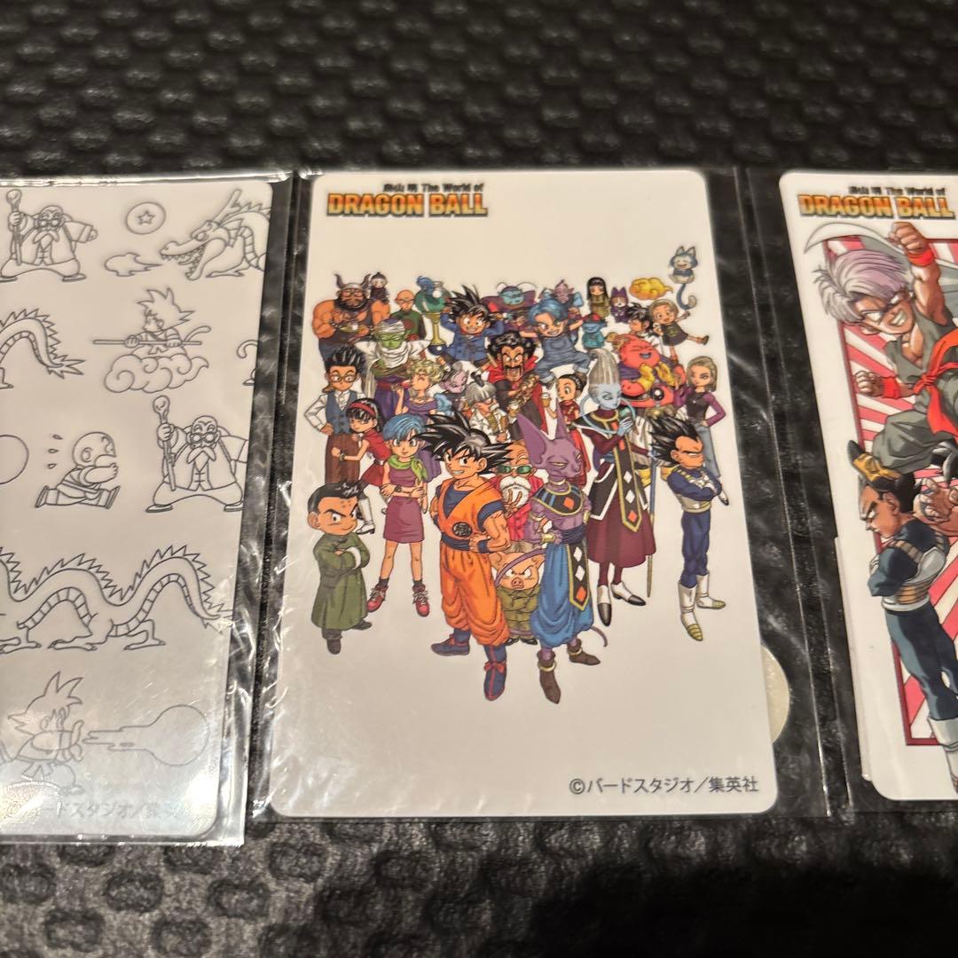 ドラゴンボール　デザインジャケットカード