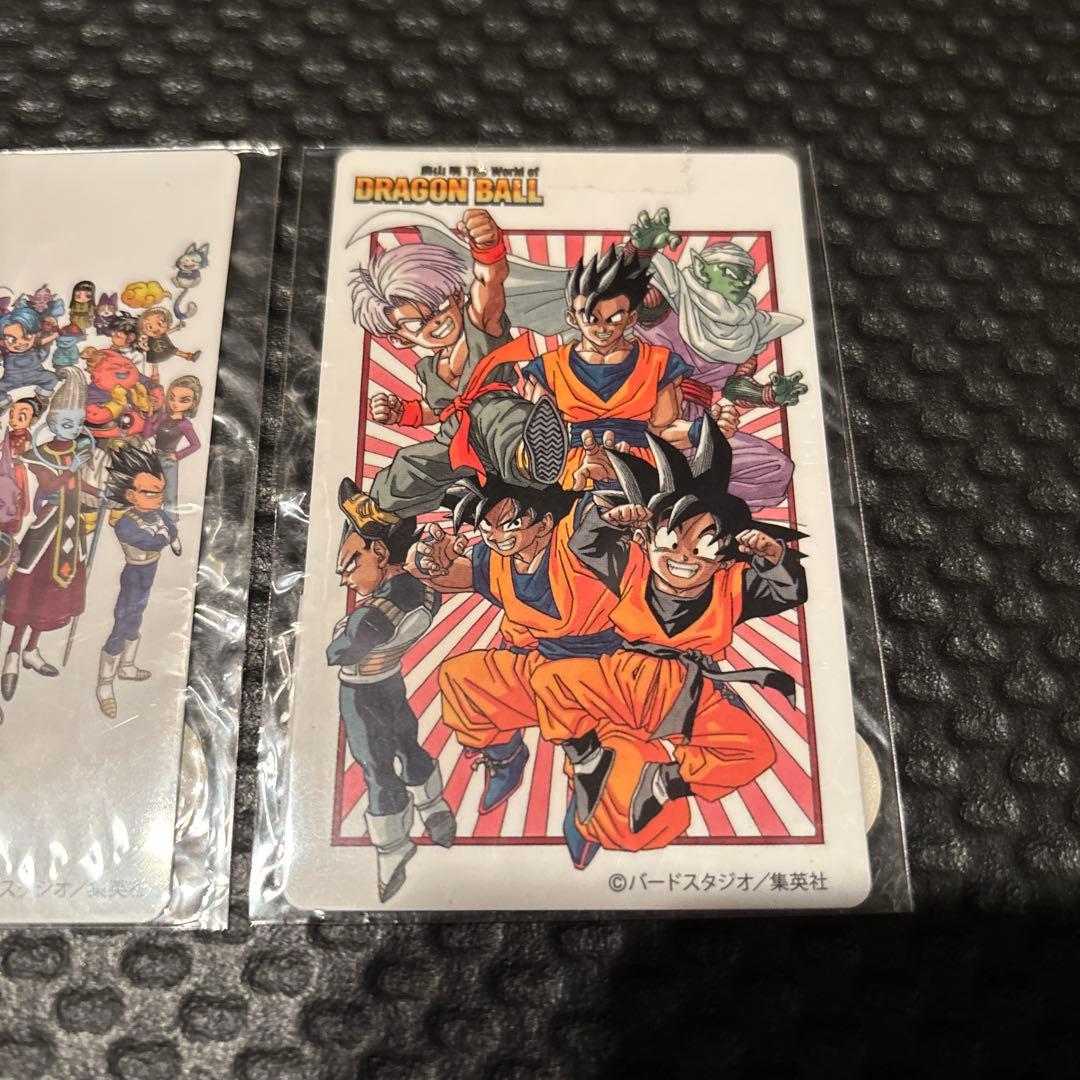 ドラゴンボール　デザインジャケットカード