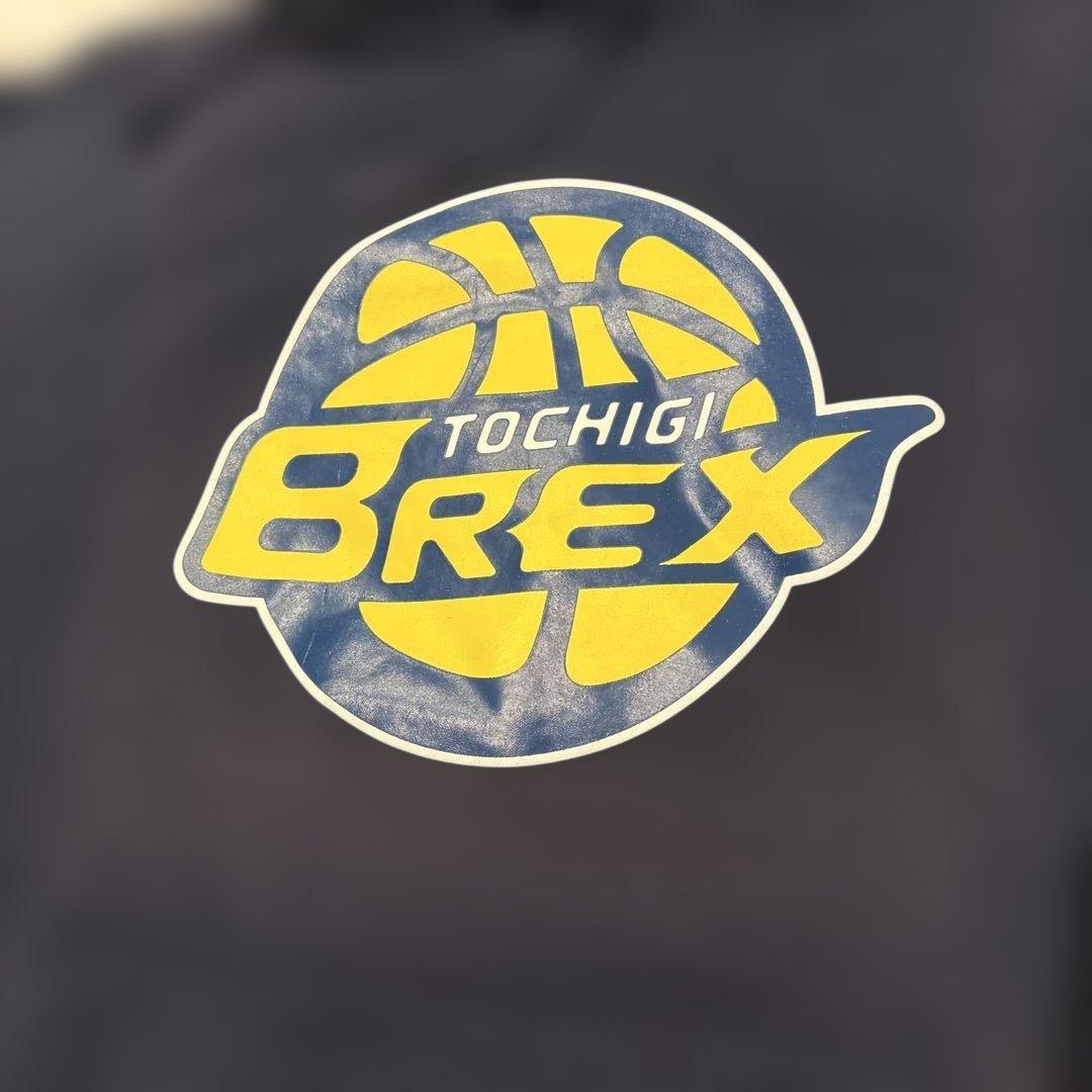 TOCHIGI BREX フードパーカー　L ネイビー　栃木　宇都宮