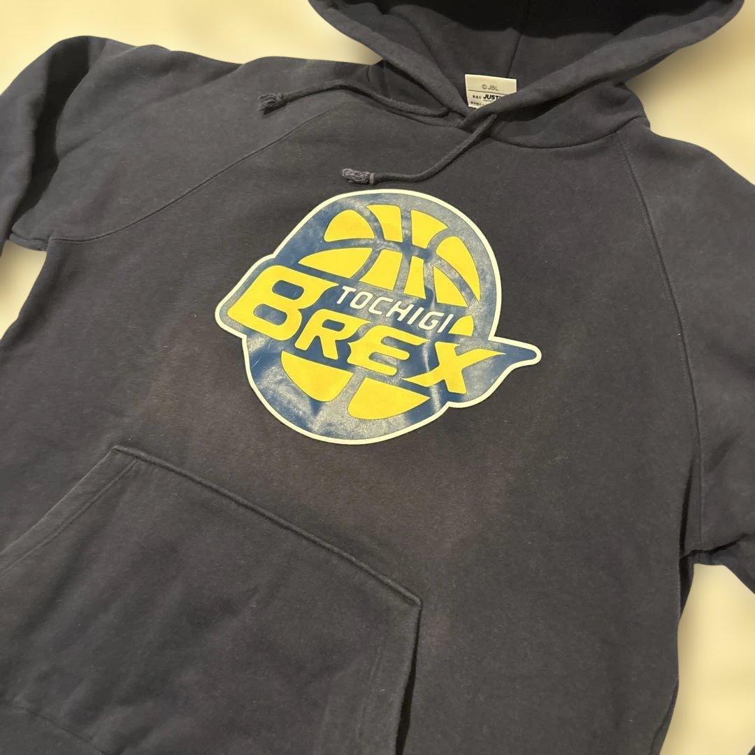 TOCHIGI BREX フードパーカー　L ネイビー　栃木　宇都宮