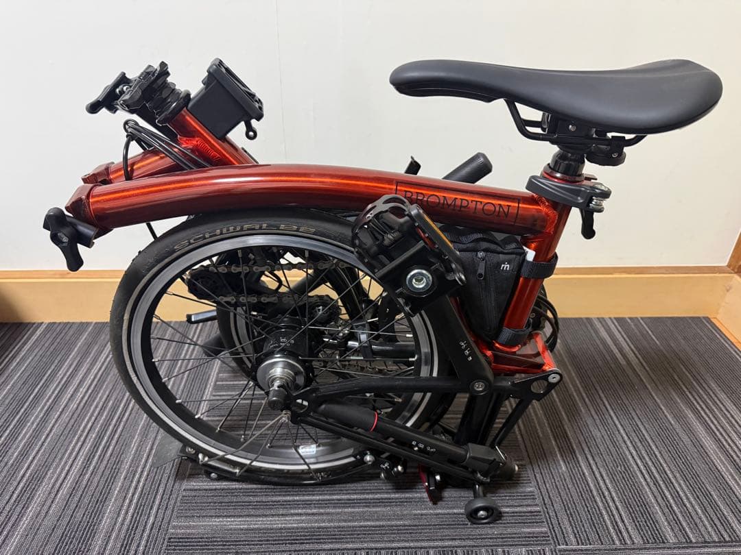 美品 BROMPTON ブロンプトン C line S6L フレイムラッカー