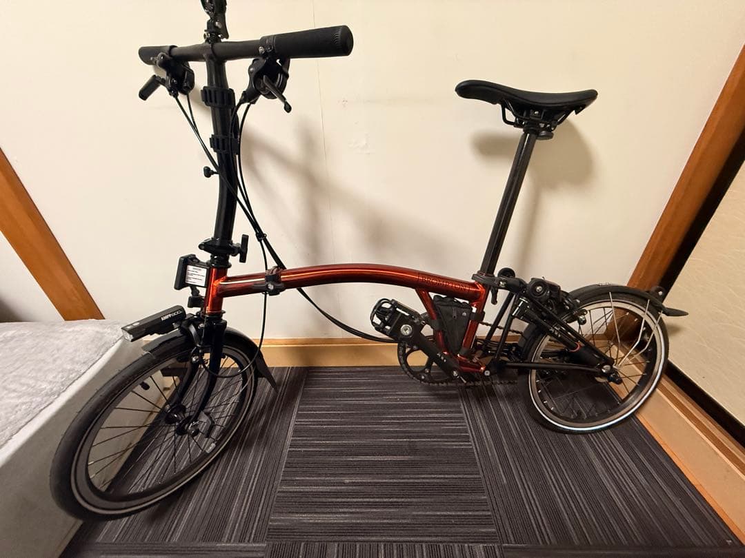 美品 BROMPTON ブロンプトン C line S6L フレイムラッカー