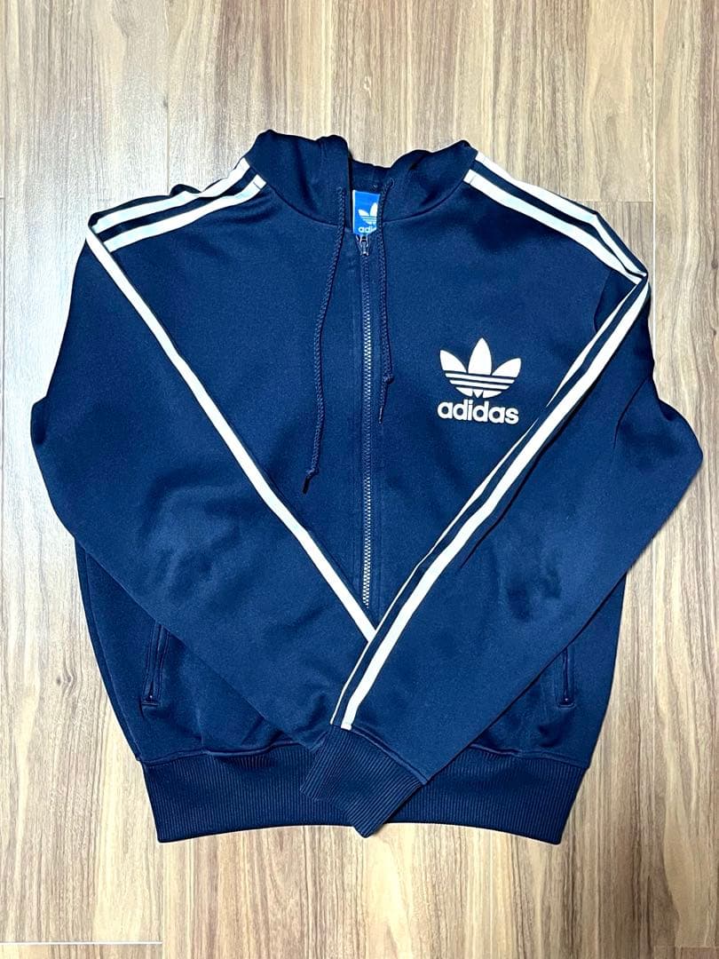 adidas originalsジャージセットアップ　ネイビー　Mサイズ