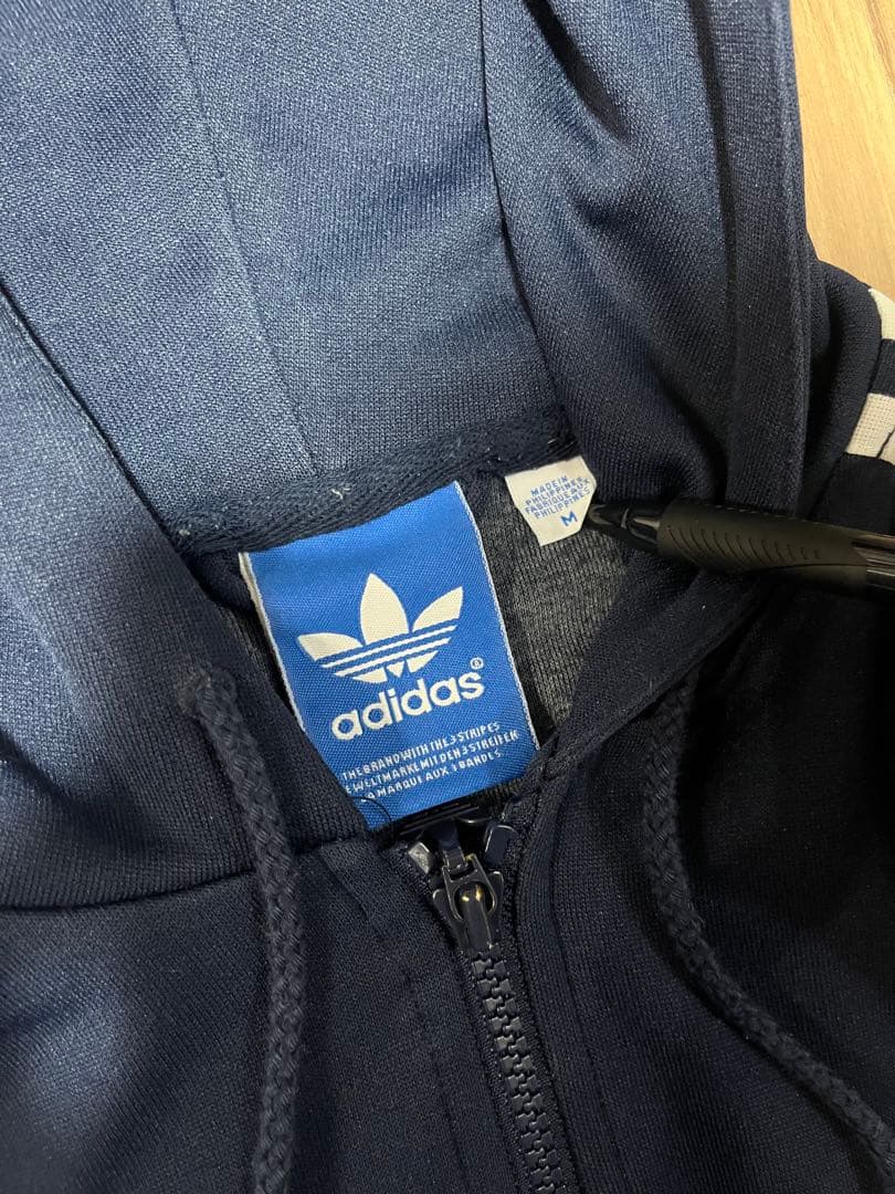 adidas originalsジャージセットアップ　ネイビー　Mサイズ
