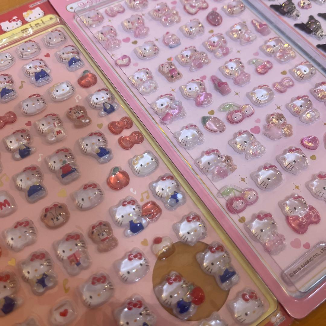 【正規品】サンリオ　ボンボンドロップシール　ミニ 7枚セット