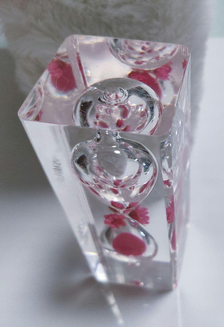 砂時計 硝子 花 195秒 インテリア 北欧 モダン 置物