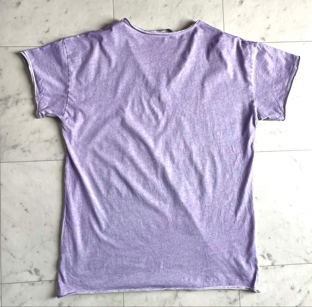 サルセーション　Salsation Vネック Tシャツ ライトライラックMサイズ