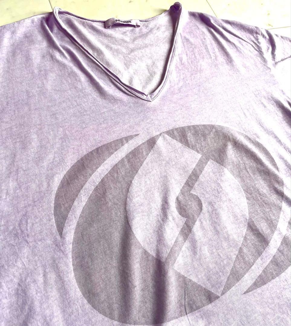 サルセーション　Salsation Vネック Tシャツ ライトライラックMサイズ