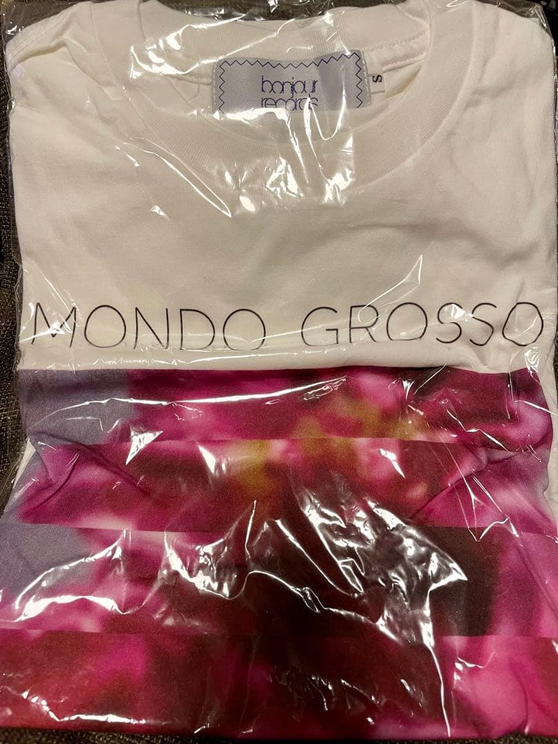 MONDO GROSSOサイン入りTシャツ 大沢伸一 モンドグロッソ