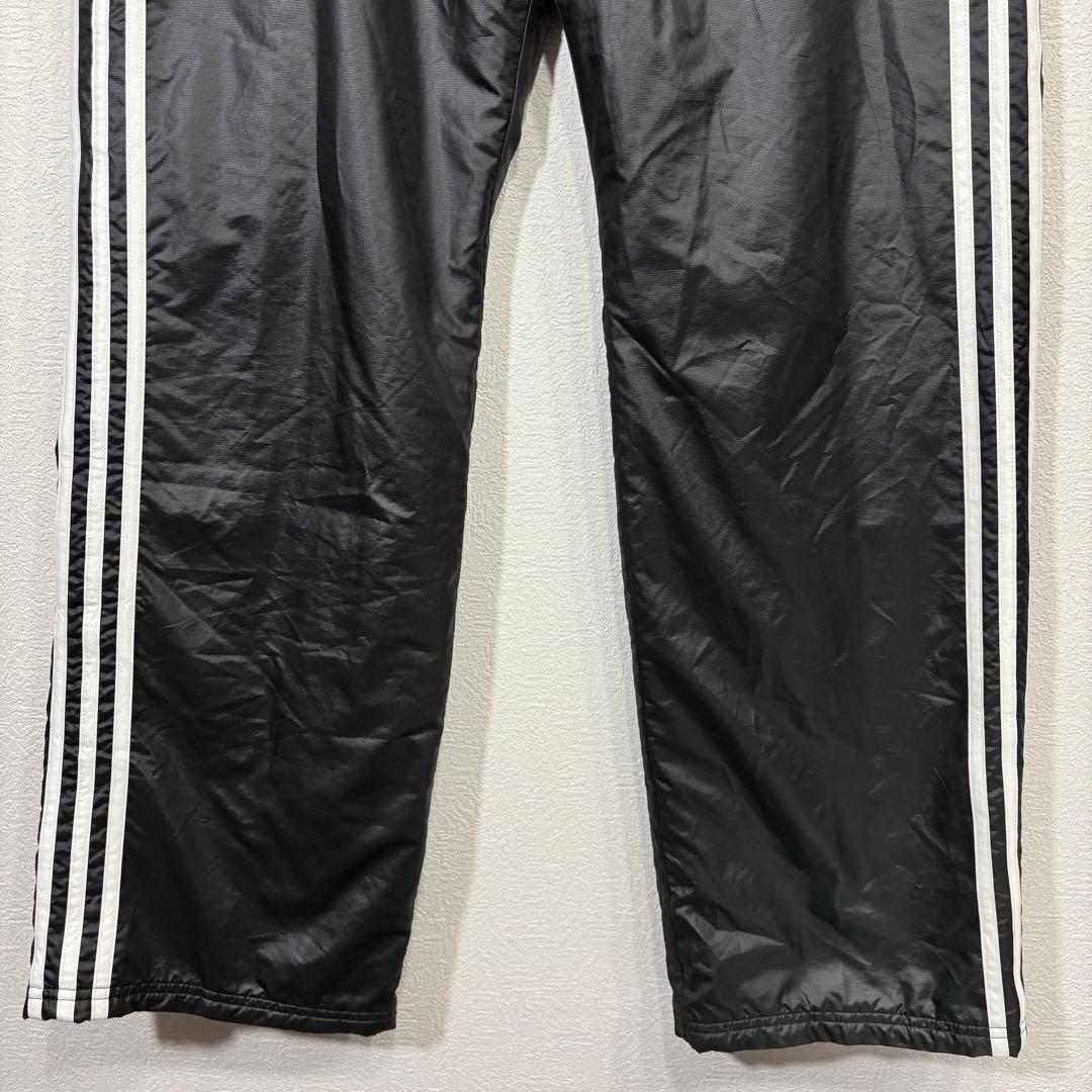 adidas アディダス ナイロンセットアップ 上下セット ブラック O