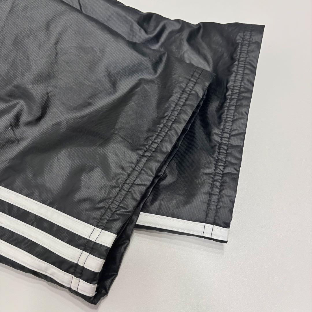 adidas アディダス ナイロンセットアップ 上下セット ブラック O