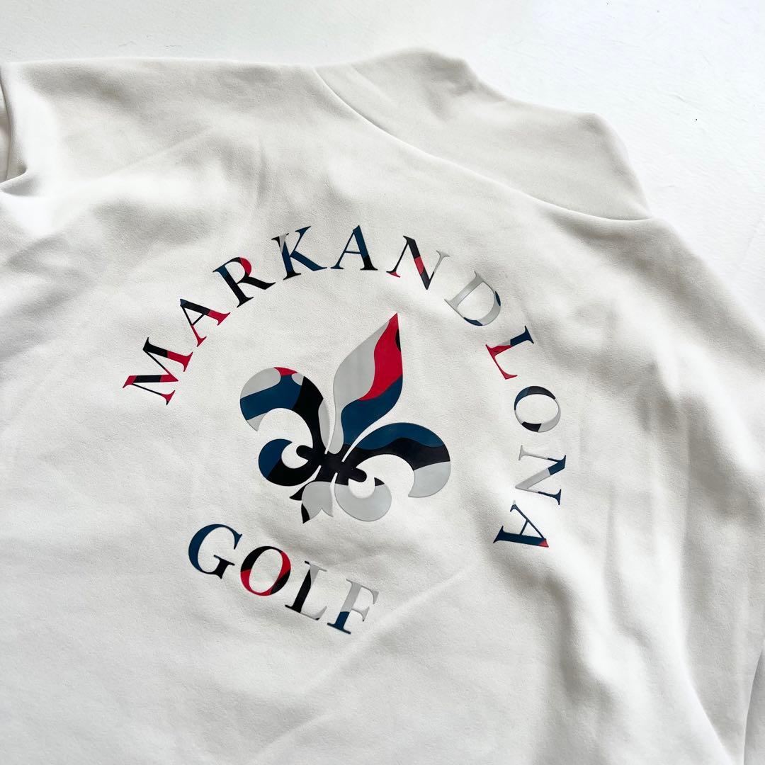 MARK&LONA マークアンドロナ　ハーフジップ モックネック　スウェット