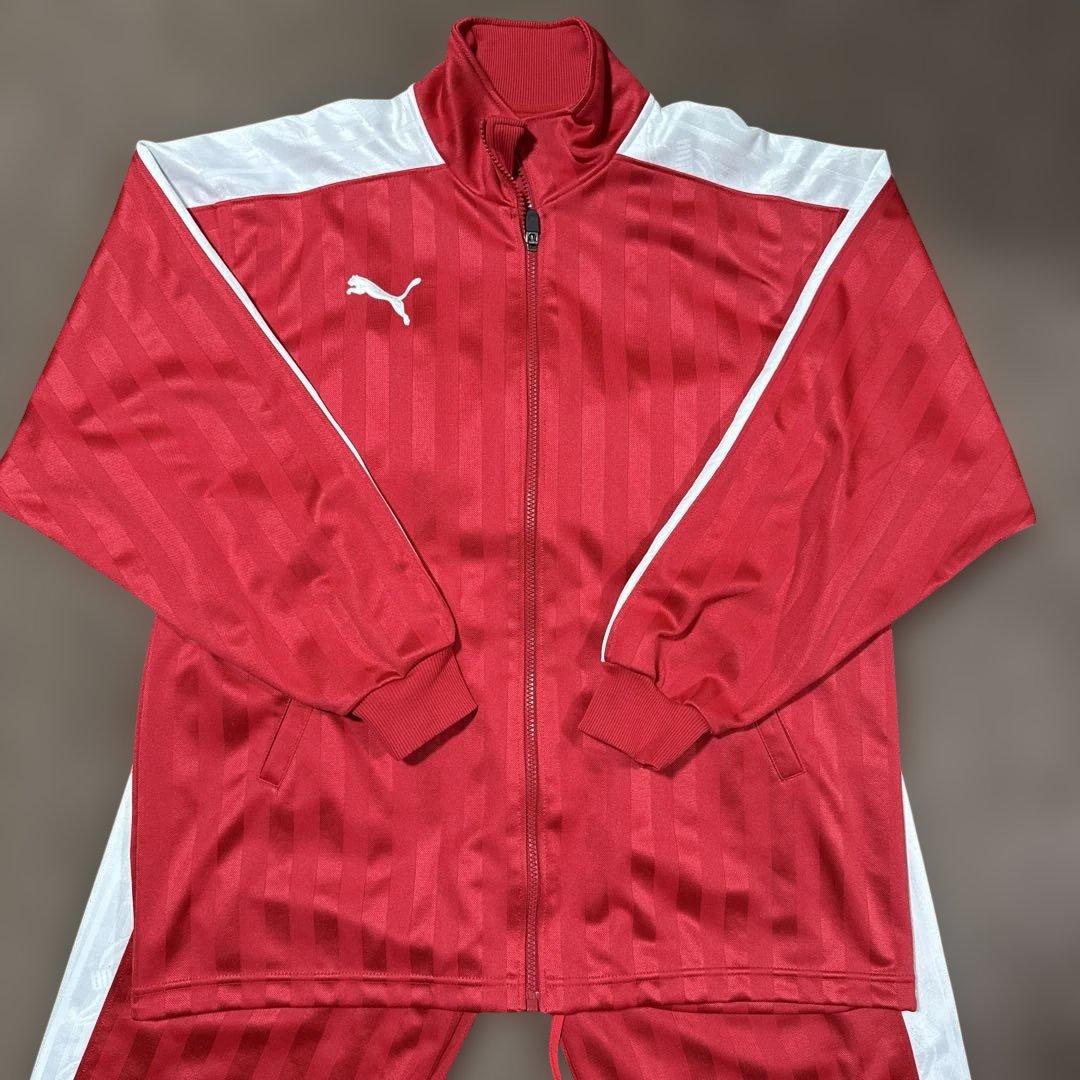 PUMAジャージ 赤 プージャ 上下セット