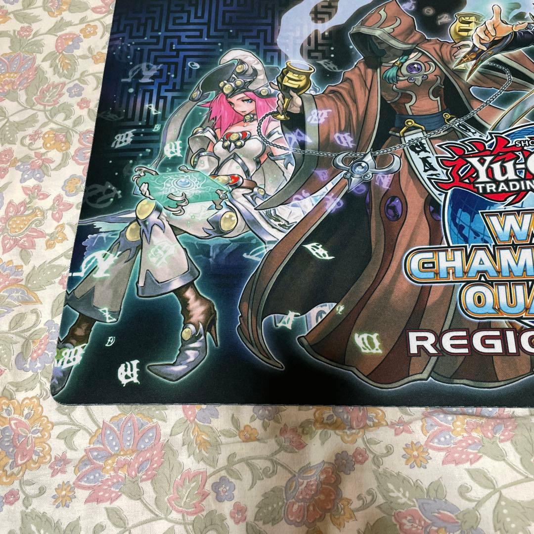 遊戯王　魔導書　WCS 2013 プレイマット