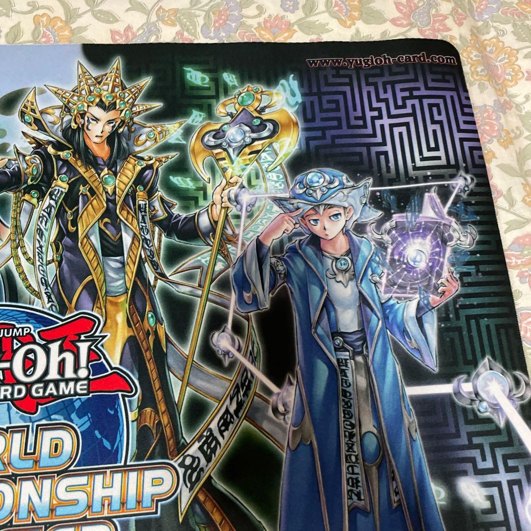 遊戯王　魔導書　WCS 2013 プレイマット