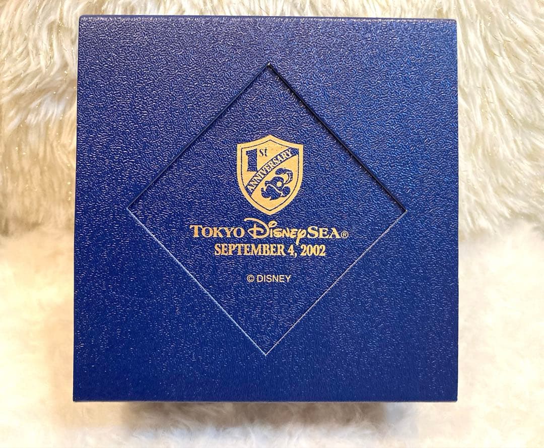 TDS 東京ディズニーシー 1周年記念マグカップ&ソーサー　限定　レア