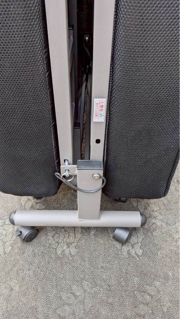 【中古美品】アイスオーヤマ電動折りたたみリクライニングベットOTB-PDN