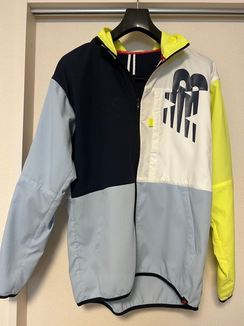 New balane golfフード付きブルゾン