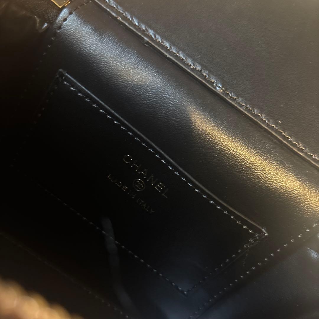 CHANEL ノベルティ　ツイードショルダーバック　チェーンショルダー