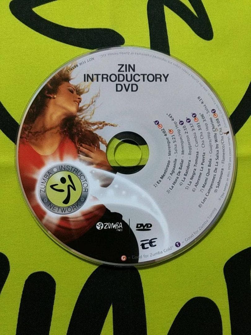 超希少品！　ZUMBA　ズンバ　ZIN18　同等品　CD　DVD