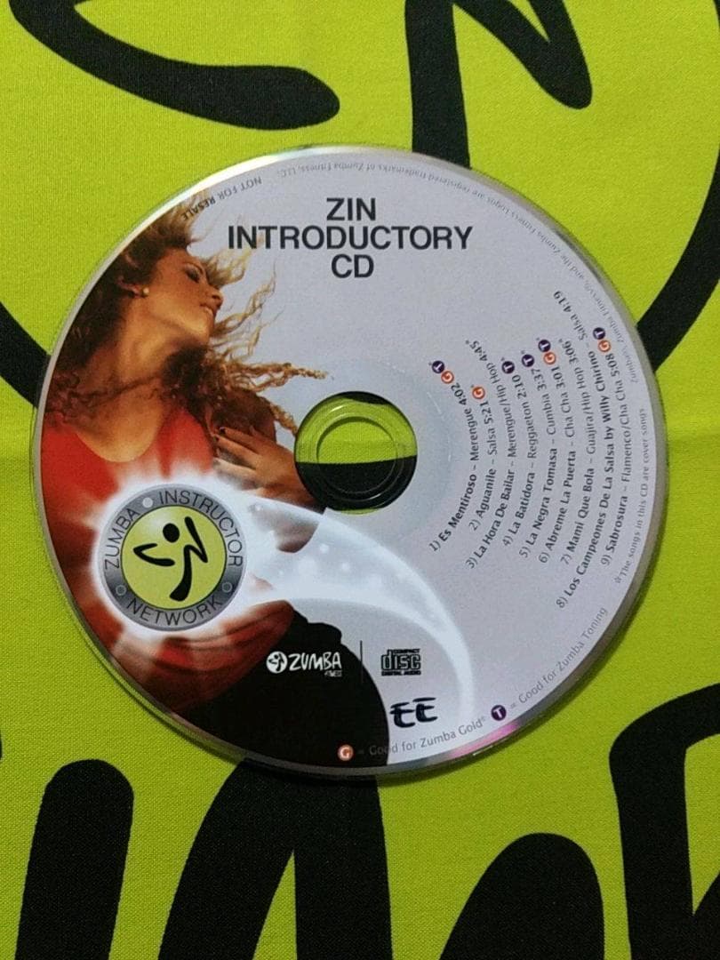 超希少品！　ZUMBA　ズンバ　ZIN18　同等品　CD　DVD