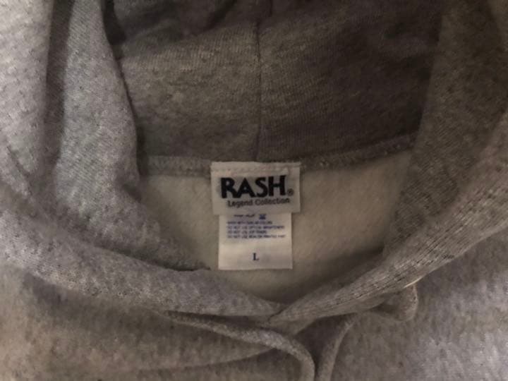 2021 RASH 羽バックプルオーバーパーカー